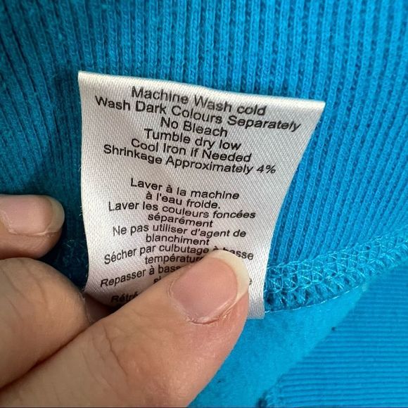 Aritzia TNA Pacific Zip Up Hoodie Blue - Picture 15 of 15